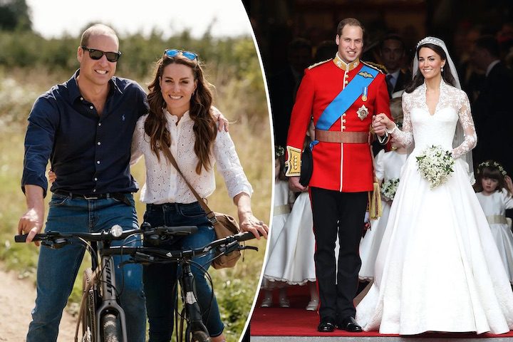 What was Kate Middleton's net worth before she married William and what is it now?